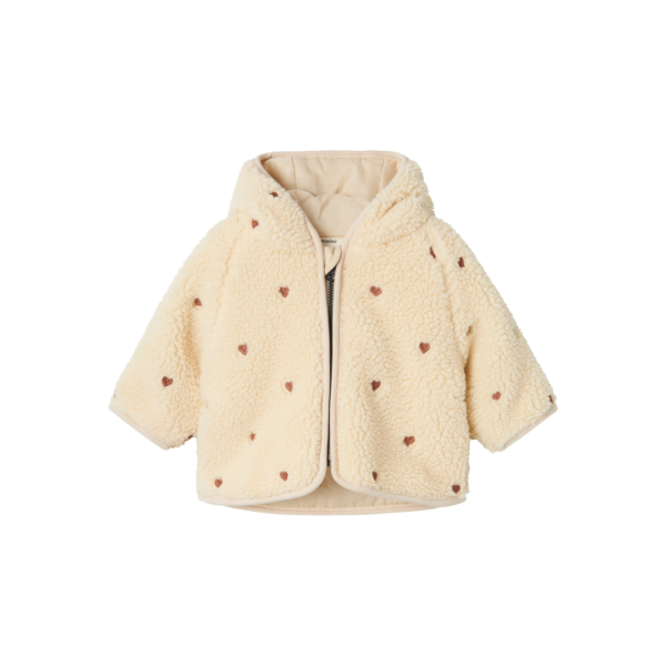 Lil' Atelier - Nalo - Loose Sherpa Jacket - Sandshell