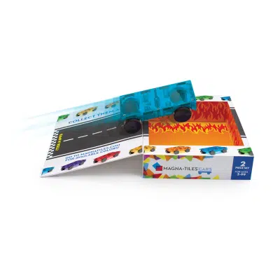 Magna-Tiles - Cars 2 Piece (Blauw-Oranje)