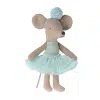 Maileg - Ballerina Mouse - Little Sister Light Mint