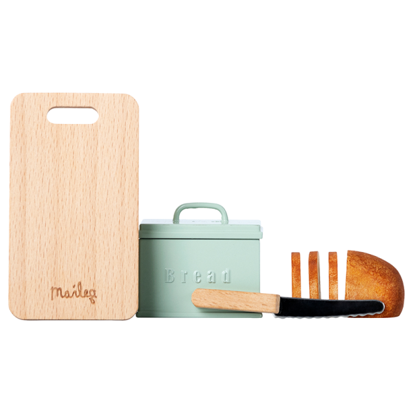 Maileg - Bread box with Utensils
