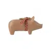 Maileg - Candle holder - Small pig - Nature