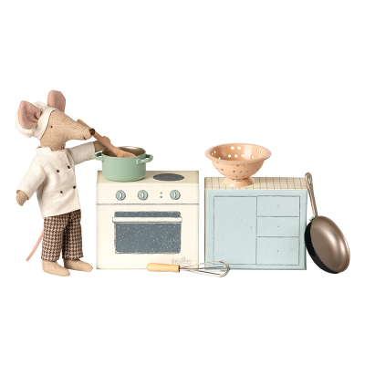 Maileg - Cookingset Mouse