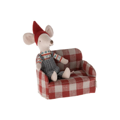 Maileg - Couch Mouse - Red