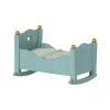 Maileg - Cradle Baby Mouse - Blue
