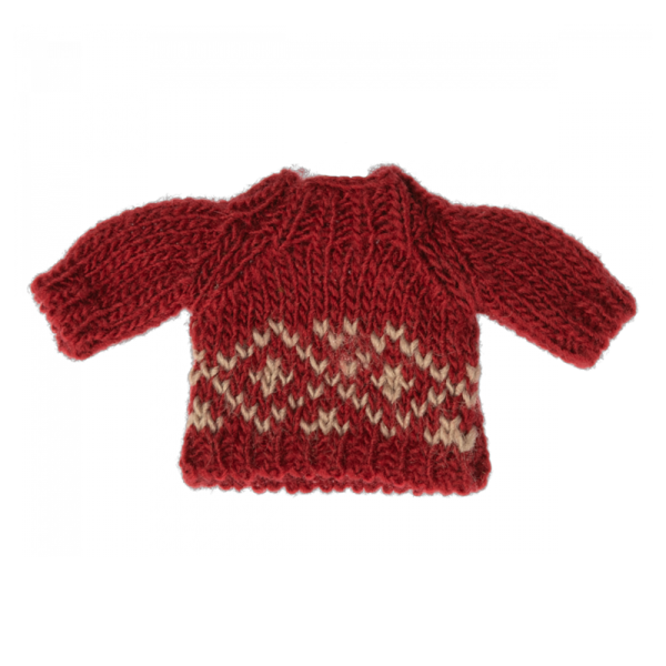 Maileg - Knitted sweater - Mom mouse