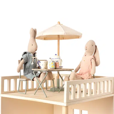 Maileg - Miniature Garden Set - Table with Chair and Bench