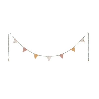 Maileg - Miniature garland (7 vlaggetjes)