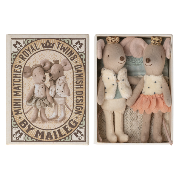 Maileg - Royal Twins - Little Sister and Brother in Box