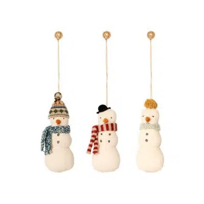 Maileg - Sneeuwman hanger - 3 soorten
