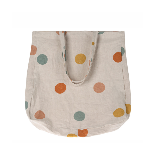 Maileg - Tote Bag - Multi dots - Large