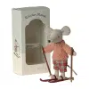 Maileg - Winter Mouse with Ski Set - Big Sister