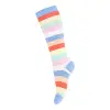 Melton - Stripe knee socks - Blue Heron 23-26