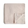 Mushie - Muslin Swaddle - Boats