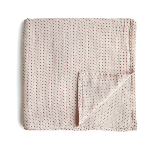Mushie - Muslin Swaddle - Boats