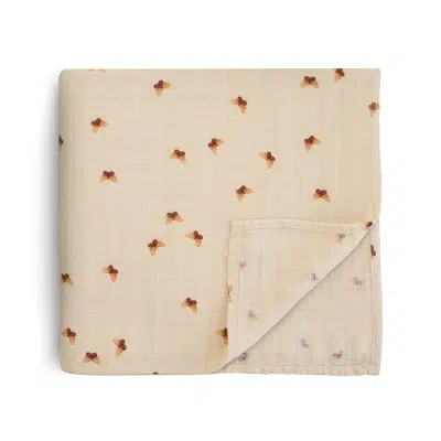 Mushie - Muslin Swaddle - Butterflies