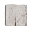 Mushie - Muslin Swaddle - Rocket Ship