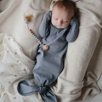 Mushie - Muslin Swaddle - Sparrow