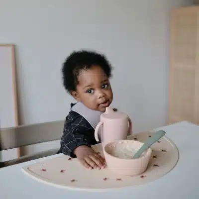 Mushie - Training Sippy Cup - Blush