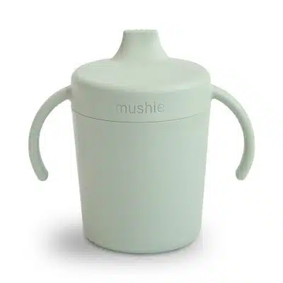 Mushie - Training Sippy Cup - Sage