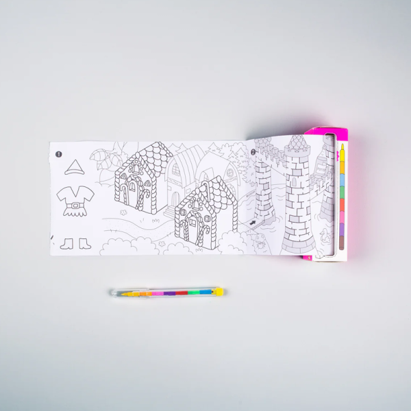 OMY - Pocket Games & Coloring - Magic