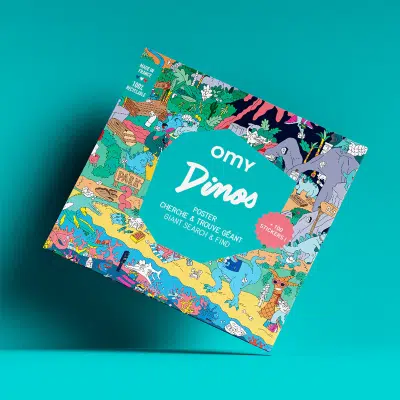 OMY - Poster & Stickers - Dinos