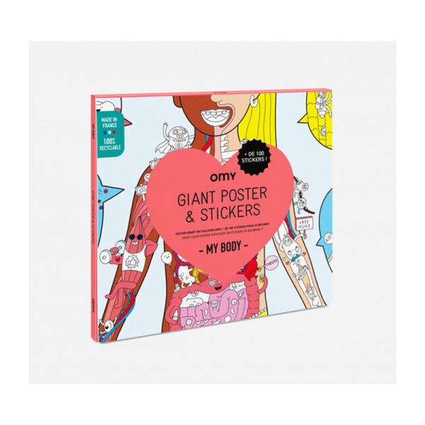 OMY - Poster & Stickers - My Body