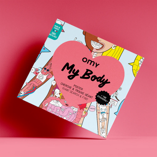 OMY - Poster & Stickers - My Body