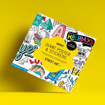 OMY - Poster & Stickers - Street Art