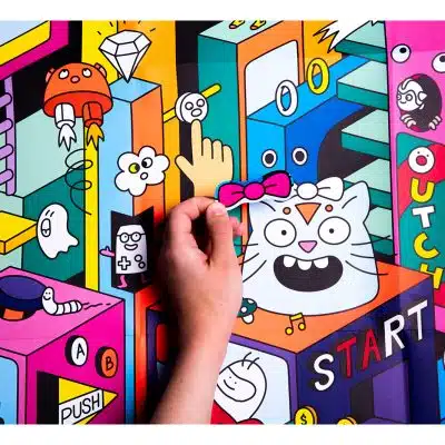 OMY - Poster & Stickers - Video Game