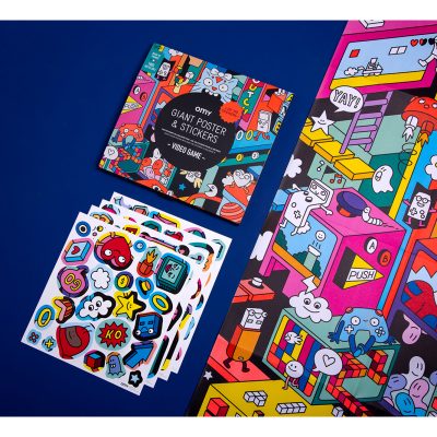 OMY - Poster & Stickers - Video Game