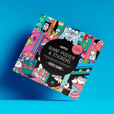 OMY - Poster & Stickers - Video Game