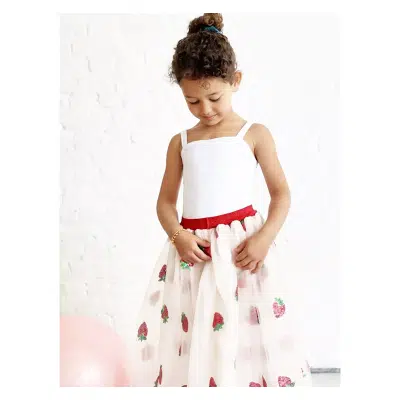Ratatam - Red Strawberry skirt