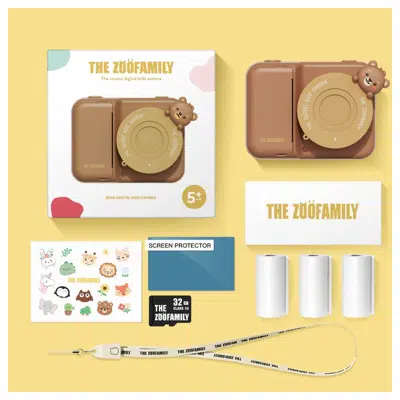 The Zoofamily - Zoo Print - Bear