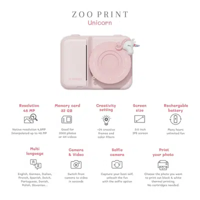 The Zoofamily - Zoo Print - Unicorn