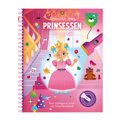 Zaklampboek - Speuren met Prinsessen