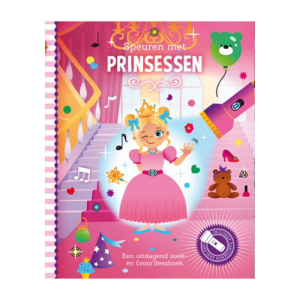 Zaklampboek - Speuren met Prinsessen