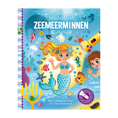Zaklampboek - Speuren met Zeemeerminnen