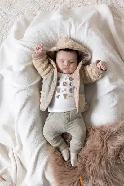 Feetje - Bouclé omkeerbaar jasje met capuchon - Into The Forest