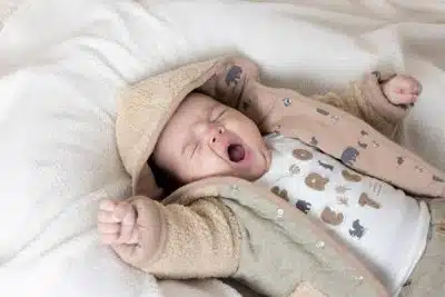 Feetje - Bouclé omkeerbaar jasje met capuchon - Into The Forest