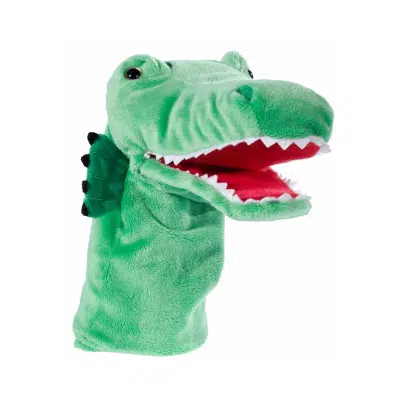 Handspeelpop Krokodil