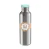 Blafre - Steel Bottle 750ml - lichtblauw