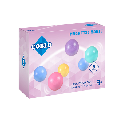 Coblo - Pastel Marblerun - 6 balls