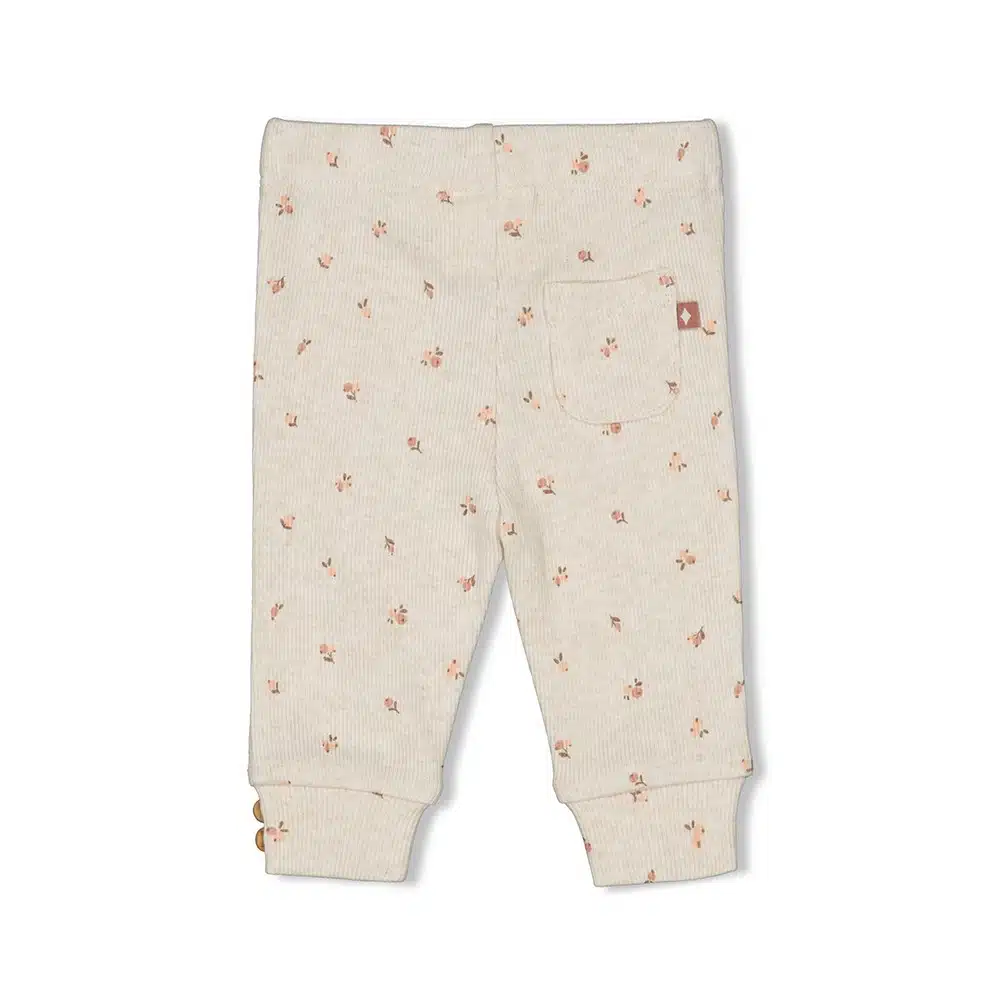 Feetje - Broek rib Print - Little Rosebud