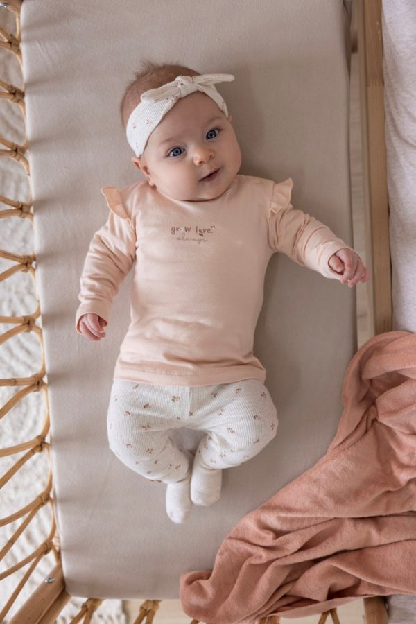 Feetje - Broek rib Print - Little Rosebud