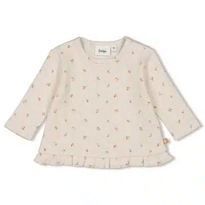 Feetje - Longsleeve rib Print - Little Rosebud