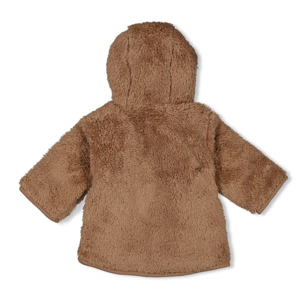 Feetje - Teddy jasje met capuchon - Hedge Hugs