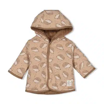 Feetje - Teddy jasje met capuchon - Hedge Hugs