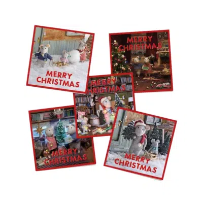 Het Muizenhuis - Kerstkaarten Set - 10 stuks