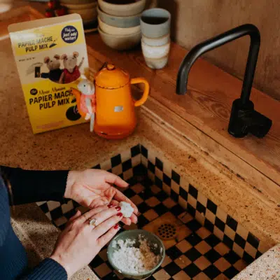 Het Muizenhuis - Papier Mache - Pulp mix