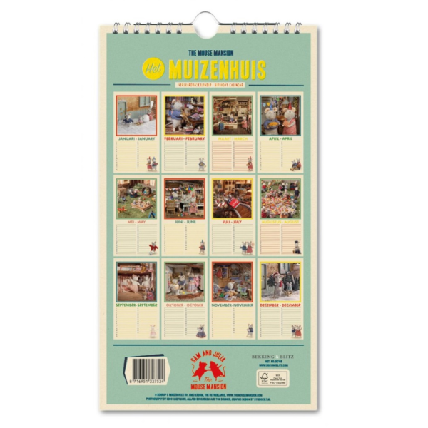 Het Muizenhuis - Verjaardagskalender